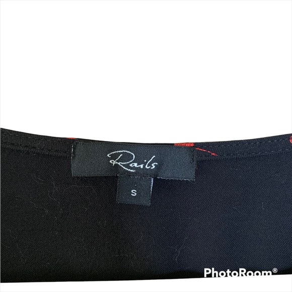 Rails Lola Metallic Cherries Wrap Dress - Picture 8 of 9